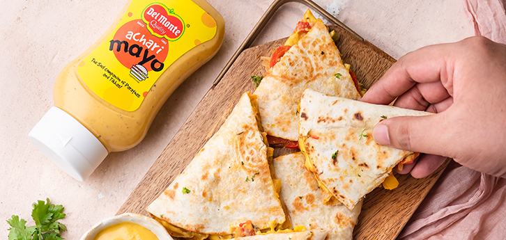 Del Monte Desi QUESADILLAS  Recipe